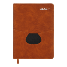 Щоденник датований 2027 BUROMAX А5 ONYX 211003-33 мідний /BM.211003-33/