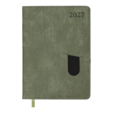 Щоденник датований 2027 BUROMAX А5 TACTIC 211005-36 оливковий /BM.211005-36/