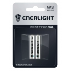 Акумулятор ENERLIGHT AAA HR03 1000 mAh Professional  2шт/упак. (ціна за уп)