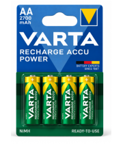 Акумулятор VARTA AA HR6 2700 mAh Recharge Accu Power  4шт/упак. (ціна за уп)