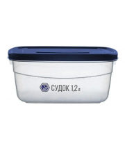Судок д/харч. продуктів Народний продукт №91 1,2л квадратний /2790/