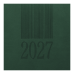 Щоденник датований 2025 BUROMAX А5 CODE 2142-04 зелений /BM.2142-04/