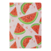 Блокнот BUROMAX А5 32арк. FRUITS 24822103-10 рожевий, обкладинка прошита (клітинка) (12) /BM.24822103-10/