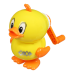 Чинка механічна ZiBi KIDS Line 5508 CHICK, жовта (12) /ZB.5508/