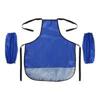 Фартух для дитячої творчості ZiBi 6004 з нарукавниками, синій (128см) (30) /ZB.6004/