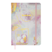 Блокнот BUROMAX А5 96арк. ABSTRACT 255115-43 св.-рожевий, тв.лам.обкл., на гумці, крем.папір (6) /BM.255115-43/