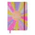 Блокнот BUROMAX А5 96арк. STAR 255117-07 фіолетовий, тв.лам.обкл., на гумці, крем.папір (6) /BM.255117-07/