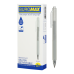 Ручка гелева авт. BUROMAX 8373-01 GALAXY 0,5мм прозорий корпус з силіконовим грипом, синя (12/144) /BM.8373-01/