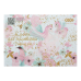 Альбом для малювання 12арк. ZiBi KIDS Line 1415-06, на скобі, "UNICORNS" бірюзовий (8) /ZB.1415-06/