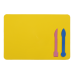 Дошка для ліплення А5 +2 стека ZiBi 6913-08 жовта (200) /ZB.6913-08/