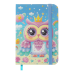 Блокнот ZiBi KIDS Line А7 тв. пал. 80арк. OWL 117102 блакитний, на гумці, крем.папір (клітинка) (24) /ZB.117102/