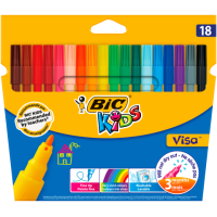 Фломастери BIC Kids 18кол. Visa карт.уп. /bc888681/