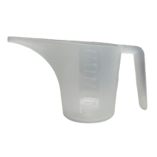 Кружка  мірна пласт. з носиком 1л MED /P206/