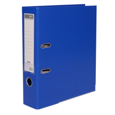 Папка-реєстратор А4 70мм BUROMAX 3019-02 IDEAL двостороння, синя (20) /BM.3019-02c/