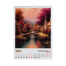 Календар настінний перек. BUROMAX 210651, А2 (на пружині) Fairytale landscapes 2027р. (10) /BM.210651/