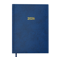 Щоденник датований 2026 BUROMAX А5 BASE 2108-02 синій /BM.2108-02/