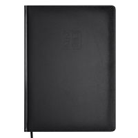 Щоденник датований 2026 BUROMAX А4 BRAVO 2740-01 чорний /BM.2740-01/