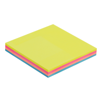 Стікери BUROMAX 76*76 100арк 2312-97 4кольор. неон (12) /BM.2312-97/