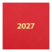 Щоденник датований 2025 BUROMAX А5 STRONG 2129-05 червоний /BM.2129-05/