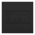Щоденник датований 2027 BUROMAX А5 GENTLE 2109-01 чорний /BM.2109-01/