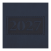 Щоденник датований 2027 BUROMAX А5 GENTLE 2109-02 синій /BM.2109-02/