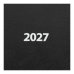 Щоденник датований 2026 BUROMAX А5 STRONG 2129-01 чорний /BM.2129-01/