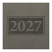 Щоденник датований 2027 BUROMAX А5 GENTLE 2109-09 сірий /BM.2109-09/