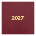 Щоденник датований 2025 BUROMAX А5 STRONG 2129-13 т.-червоний /BM.2129-13/