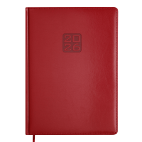 Щоденник датований 2026 BUROMAX А4 BRAVO 2740-05 червоний /BM.2740-05/