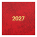 Щоденник датований 2027 BUROMAX А5 BASE 2108-05 червоний /BM.2108-05/
