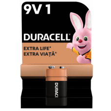Батарейка DURACELL 6LR61/MN1604 9V Basic 1bl 