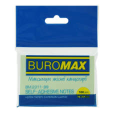 Стікери BUROMAX 51*76 100арк 2311-99 асорті (12), /BM.2311-99/