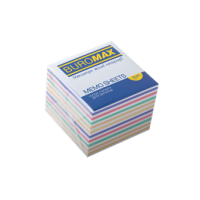 Папір для нотаток кольоровий BUROMAX 9*9*7см 1100арк. не склеєний "ЗЕБРА" 2269 (36) /BM.2269/
