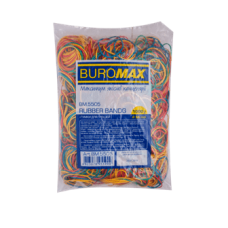 Гумки для грошей 1000г BUROMAX 5505 кольорові (20) /BM.5505/