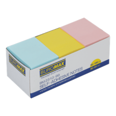 Стікери BUROMAX 38*51 100арк 2310-99 асорті (12) /BM.2310-99/