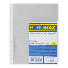 Файл А4+ BUROMAX 30 мк 3800 (100шт.) (30) /BM.3800/