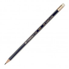 Олівець графітовий Faber-Castell 116801 GOLDFABER B з гумкою (12) /116801/