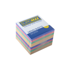 Папір для нотаток кольор. BUROMAX 9*9*7см, до 750арк. не скл. ДЕКОР 2289 (36), /BM.2289/