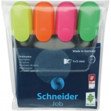 Набір маркерів текст. 4кол. SCHNEIDER 1500 JOB /S1500/