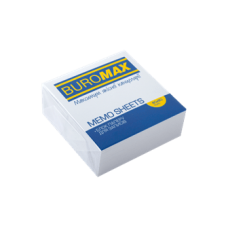 Папір для нотаток білий BUROMAX 8*8*3см, до 330л, скл. 2200, /BM.2200/
