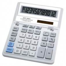 Калькулятор CITIZEN  бухг. SDC-888XWH біло-сірий, 12розр. (158*203мм) /SDC-888XWH/