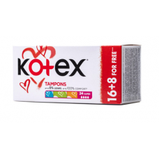 Тампони Kotex Ultra Sorb Super 16+8шт