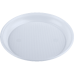 Тарілка пластик. 205мм одноразова (100) біла /0625/0600/