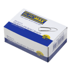 Скріпки 28мм BUROMAX 5010 п'ятикутні 100шт. (10)