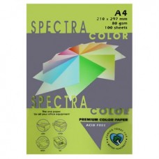 Папір кольоровий 75г/м, А4 неон зелен. 500арк. SPECTRA 321 /16.4415/