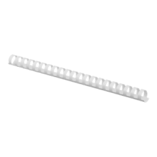 Пружина пласт. ф19мм біла BUROMAX 0506-12 (100шт), /BM.0506-12/