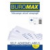 Етикетки самоклейні  2шт/А4 210х148,5мм BUROMAX 2813 (100арк) (10), /BM.2813/
