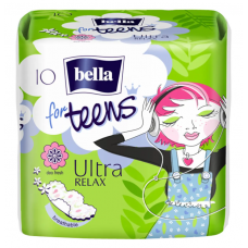 Прокладки Bella for Teens Ultra Relax extra soft deo green tea 10шт.