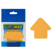 Стікери BUROMAX Стрілка 50арк 2366-99 неон., /BM.2366-99/