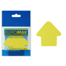 Стікери BUROMAX Стрілка 50арк 2366-99 неон., /BM.2366-99/